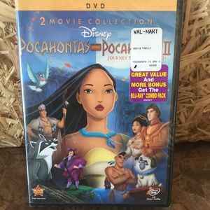 Disney Pocahontas and Pocahontas II two movie collection